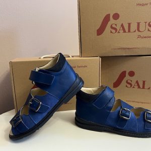 SALUS supinált kék fiú szandál