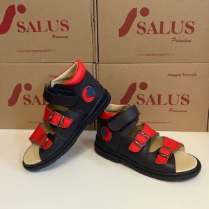 SALUS supinált labdás fiú szandál