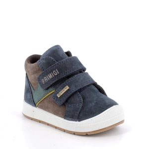 PRIMIGI GORE-TEX vízálló kék-barna átmeneti fiú cipő