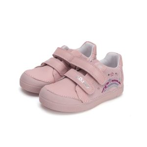 D.D.Step világítós rózsaszín lány átmeneti cipő