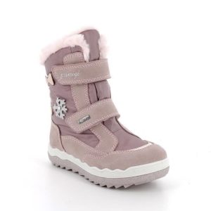 PRIMIGI GORE-TEX vízálló hópihés rózsaszín bélelt lány csizma