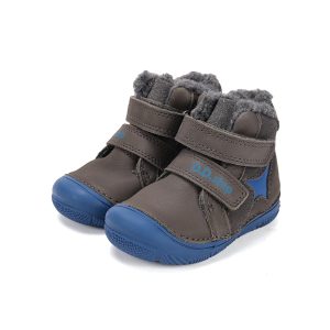D.D.Step szürke-kék bélelt fiú csizma